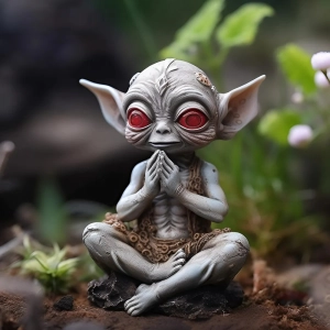 Фигурка пришелец