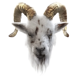 Маска Козел с рогами на голову Маска козел