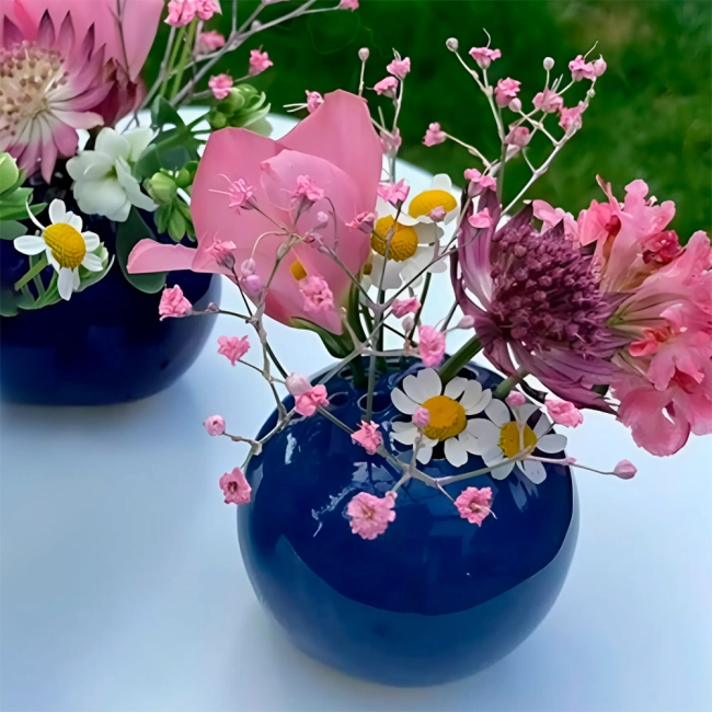 ваза для цветов в виде шара