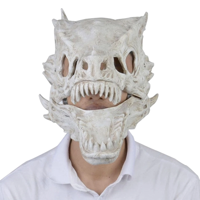 Маска череп животного на лицо