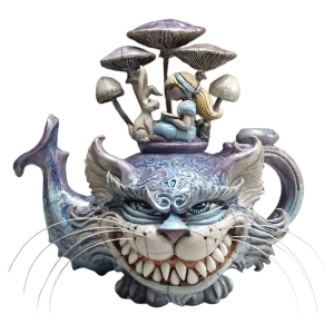 Заварний чайник з Аліси в Країні Чудес (Чеширський Кіт) Чайник з Аліси у Країні Чудес