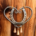украшение подкова с сердцем