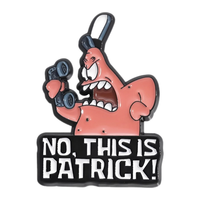 Значок с Патриком