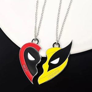 Кулоны Дэдпул и Росомаха