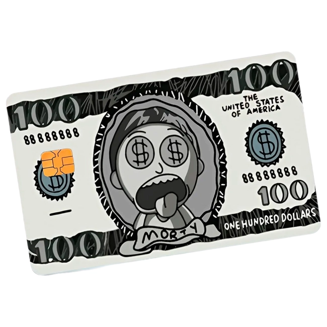 наклейки на банковскую карту