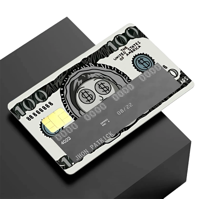 наклейки с Морти на карту