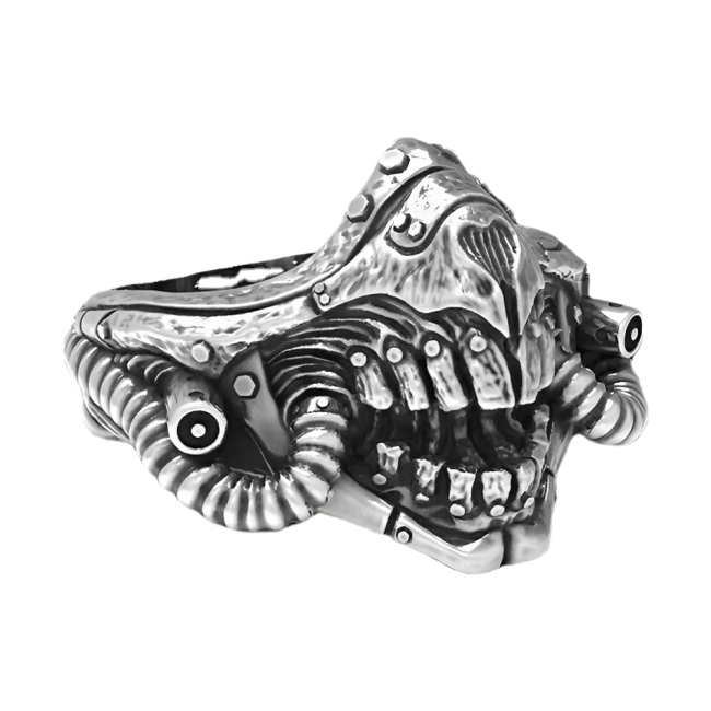 Кольцо для мужчин с черепом