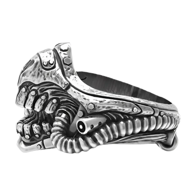 Кольцо с маской черепа