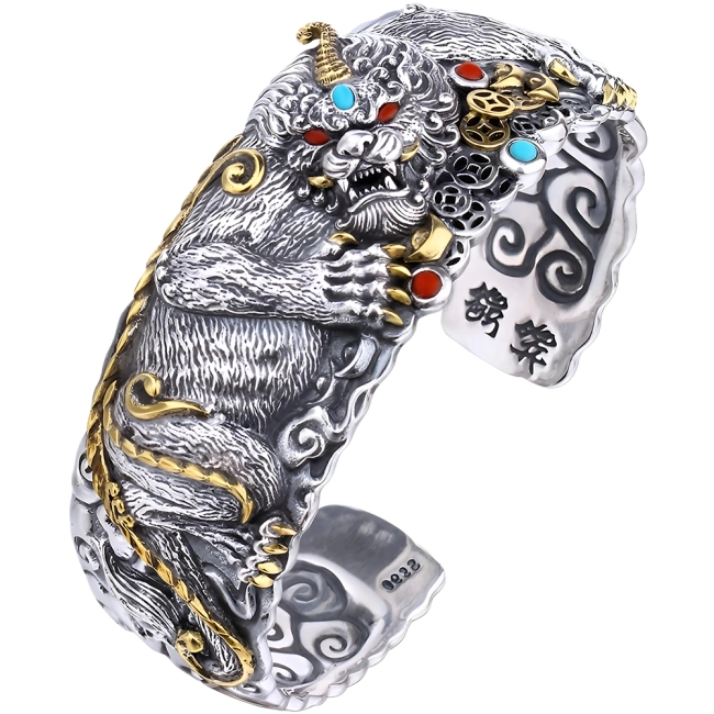 мужской регулируемый браслет