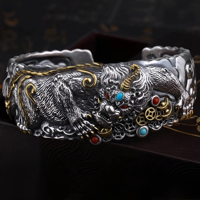 открытый браслет для мужчины