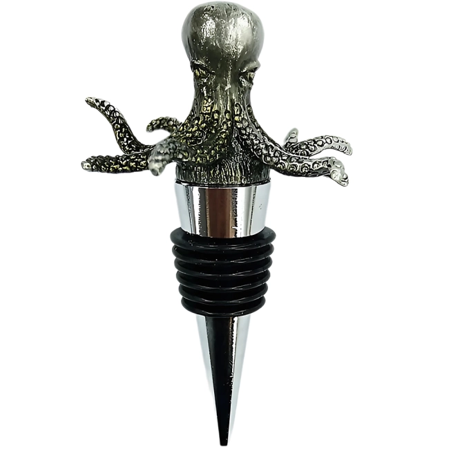 винная пробка с осьминогом