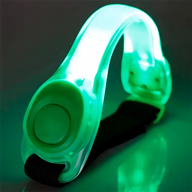 светодиодный браслет для бега