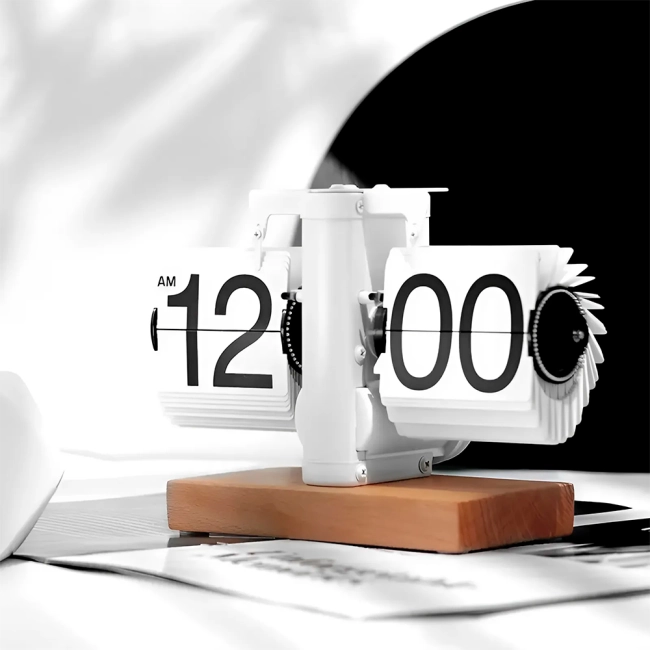 перекидные часы для рабочего стола