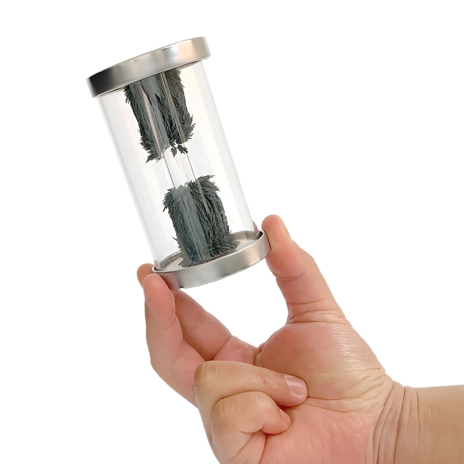 залізний порошок у колбі