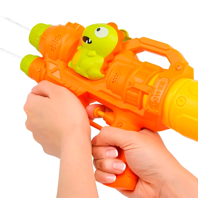 водяной пистолет-динозавр