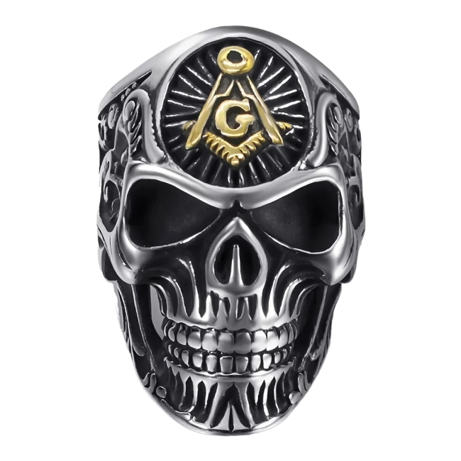 Каблучка на палець череп