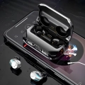 беспроводная гарнитура bluetooth в кейсе