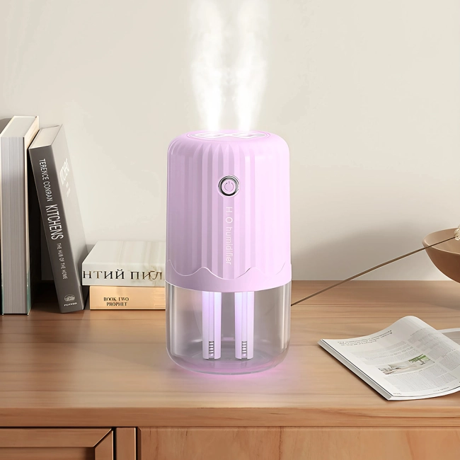 заряжаемый увлажнитель воздуха