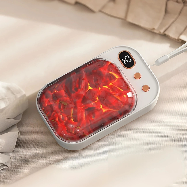 перезаряжаемая грелка для рук