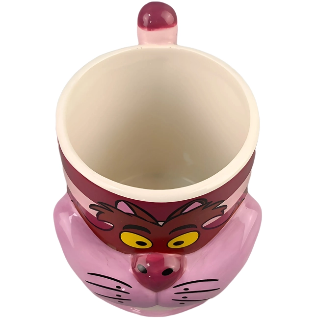 чашка с чеширским котом