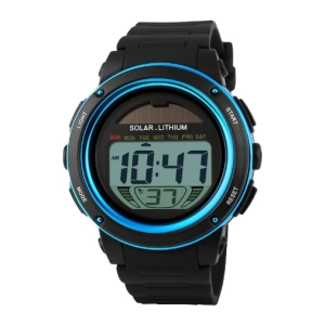 Водонепроницаемые наручные часы с солнечной батареей Skmei 1096 наручные часы на солнечной батарее