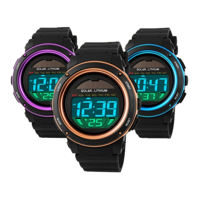 Часы на солнечных батареях