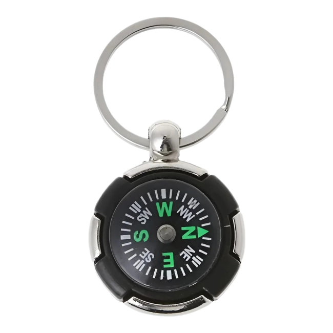 Брелок компас для ключей