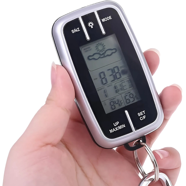 часы на брелке