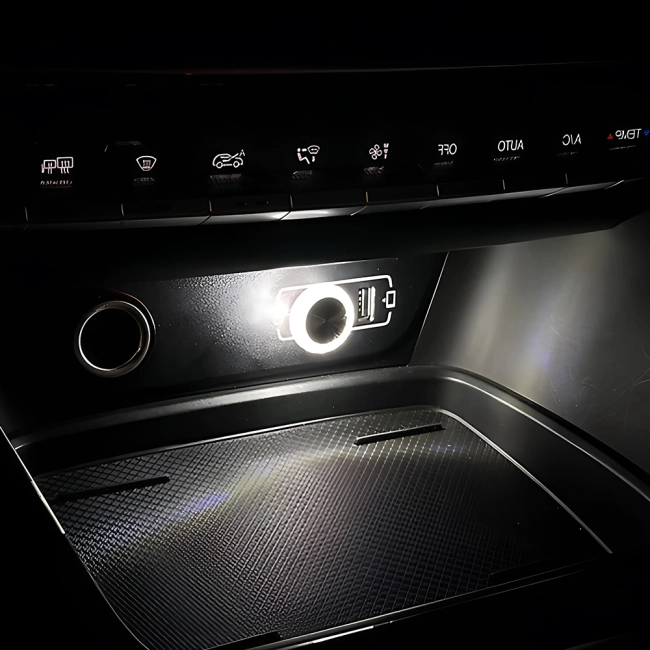 автомобильный usb светильник