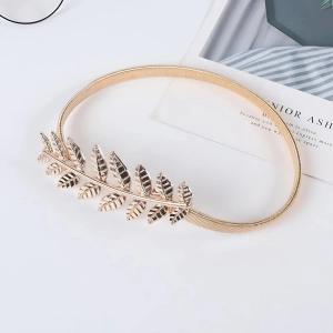 Підхват для штор в домі Гілка з листям Підхват для штор в домі