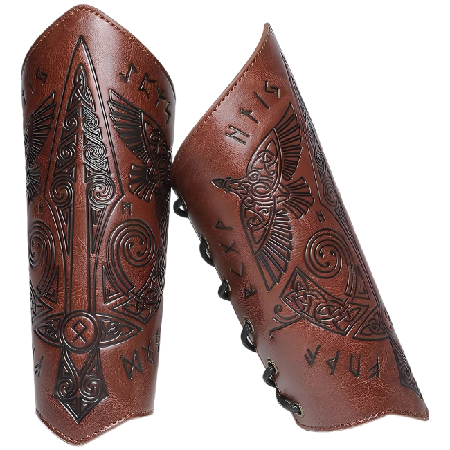 шкіряні тиснені браслети