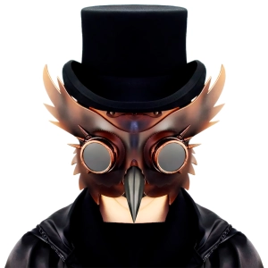 маска в форме совы