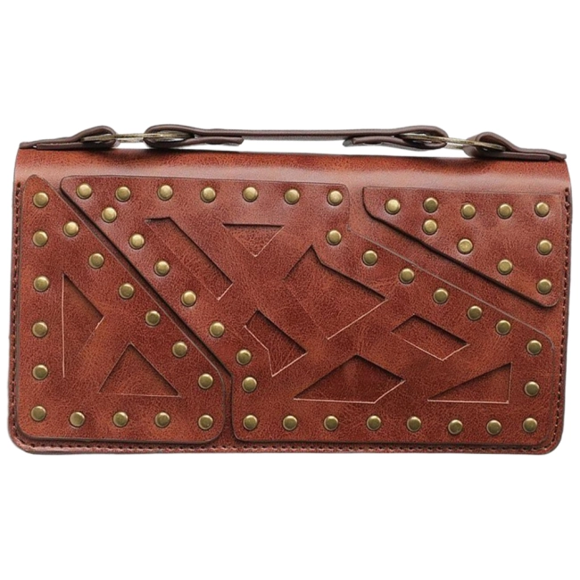 кошелек с заклепками