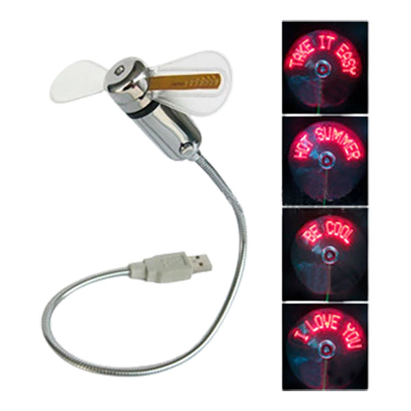 usb вентилятор с подсветкой