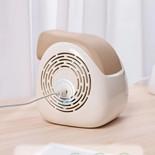 настольный вентилятор от жары