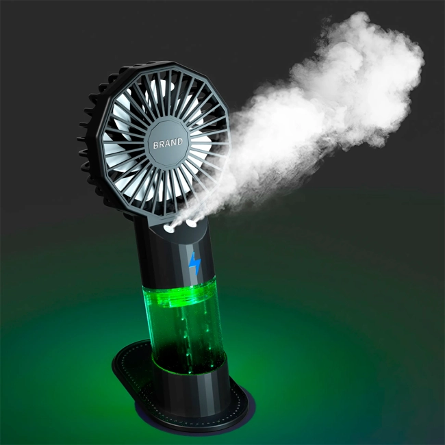 портативный вентилятор с увлажнителем
