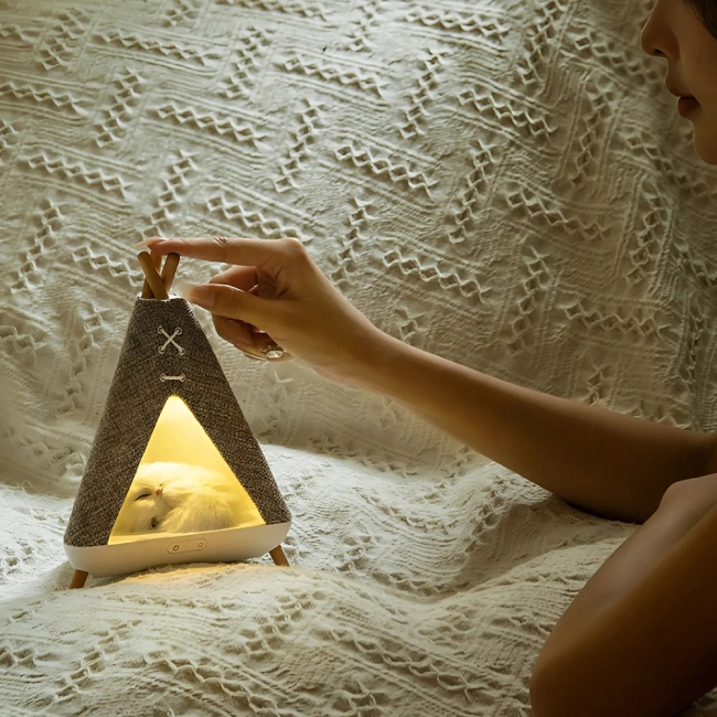 Ночник в виде шалаша