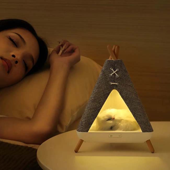 Светильник в виде шалаша