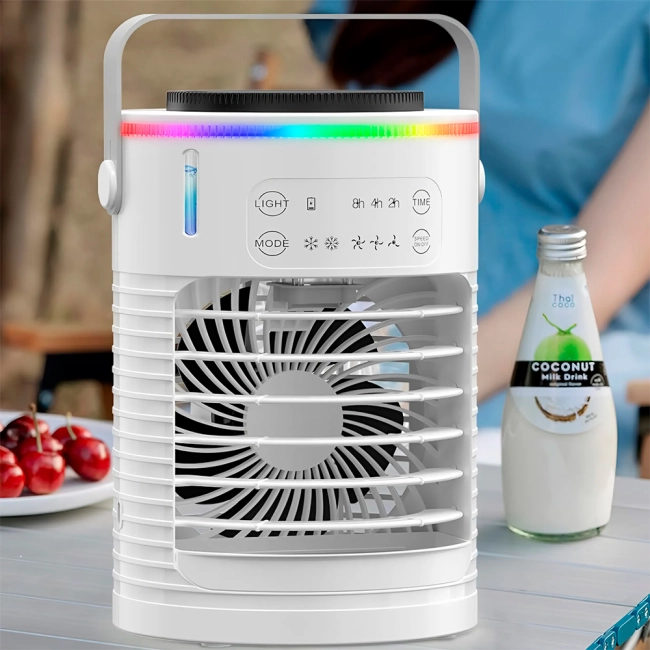 настільний мінікондиціонер з підсвічуванням