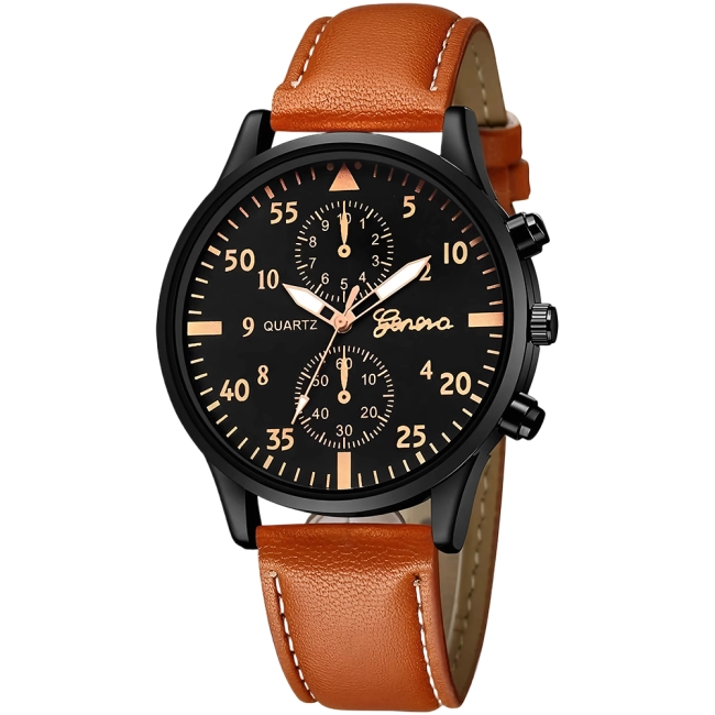 набор из браслетов и часов