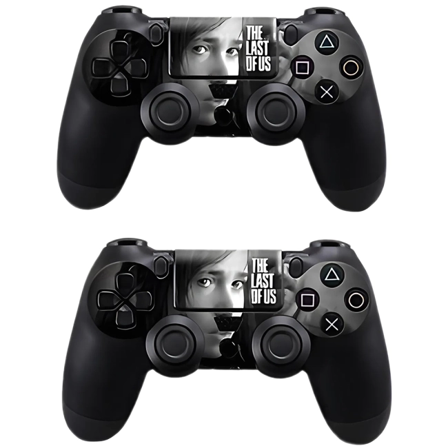 наклейка на консоль PS4