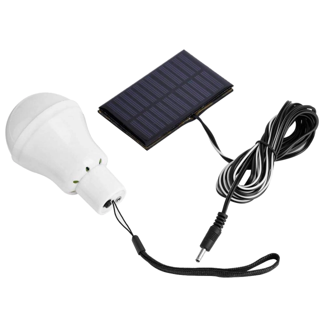 лампочка на солнечной батарее