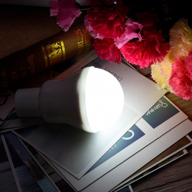 лампочка на солнечных батареях