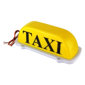 Светодиодная шашка для такси с магнитным креплением на крышу авто шашка для такси