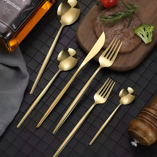 столові прибори для сервірування столу