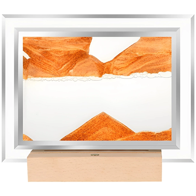 светильник с зыбучими песками