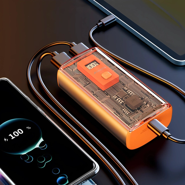 повербанк с дисплеем