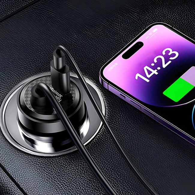 автомобільний зарядний пристрій на заднє сидіння