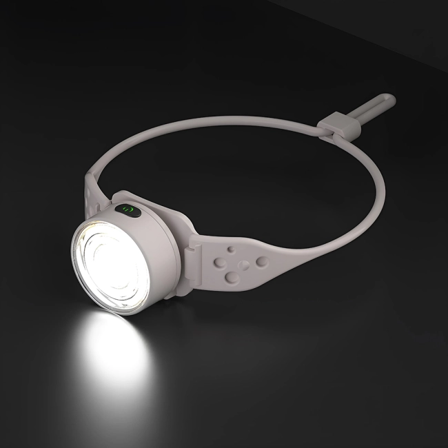 налобный фонарик на резинке