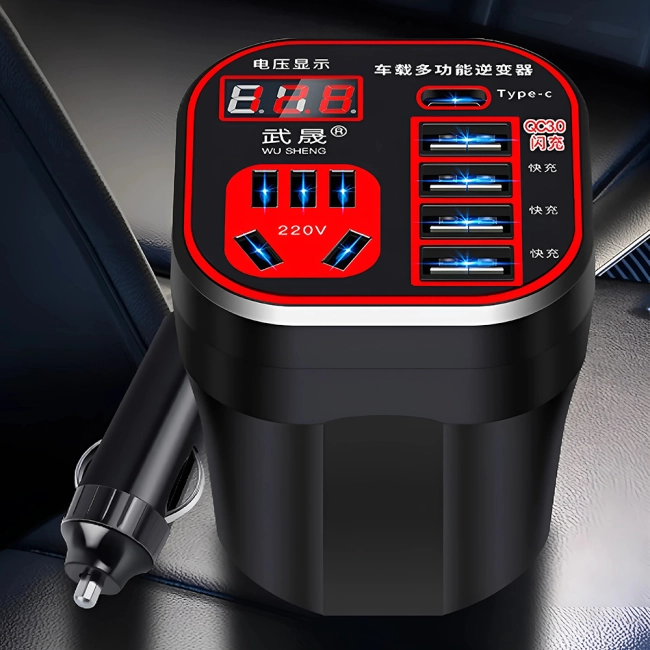 инвертор в прикуриватель машины